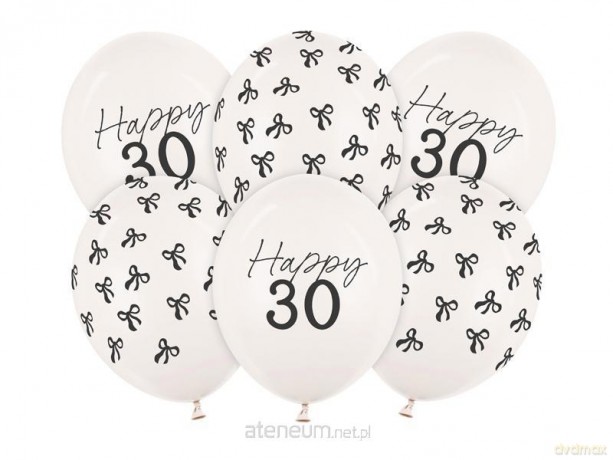Balony 30 Pastel Off-white 30cm 50szt