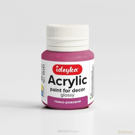 Farba akrylowa Ciemny róż 20ml