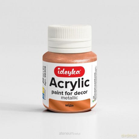Farba akrylowa metaliczna Miedź 20ml