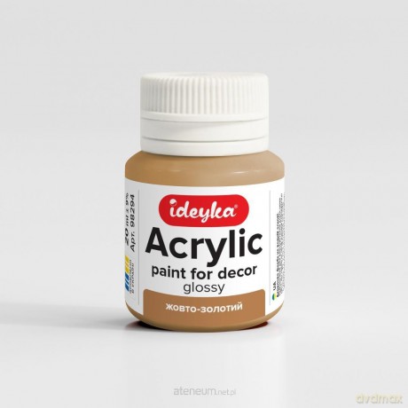 Farba akrylowa Żółto-złoty 20ml