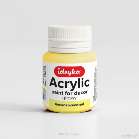 Farba akrylowa Żółty cynkowy 20ml