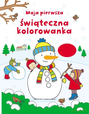 Moja pierwsza świąteczna kolorowanka [KSIĄŻKA]
