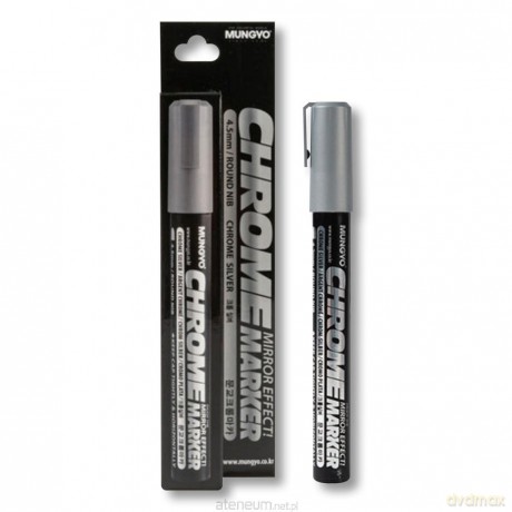 Marker chromowy 4,5mm srebrny