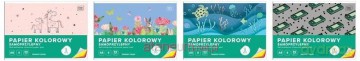 Papier kolorowy samoprzylepny A5/8K 80g (10szt)