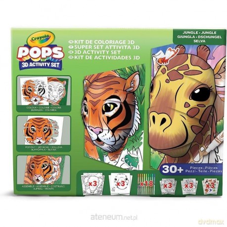 Pops 3D Activity Set - Jungle