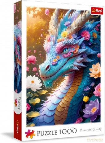TREFL 1000 el. Kolorowy smok [PUZZLE]