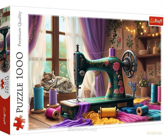 TREFL 1000 el. Moja pracownia krawiecka [PUZZLE]