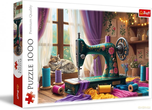 TREFL 1000 el. Moja pracownia krawiecka [PUZZLE]