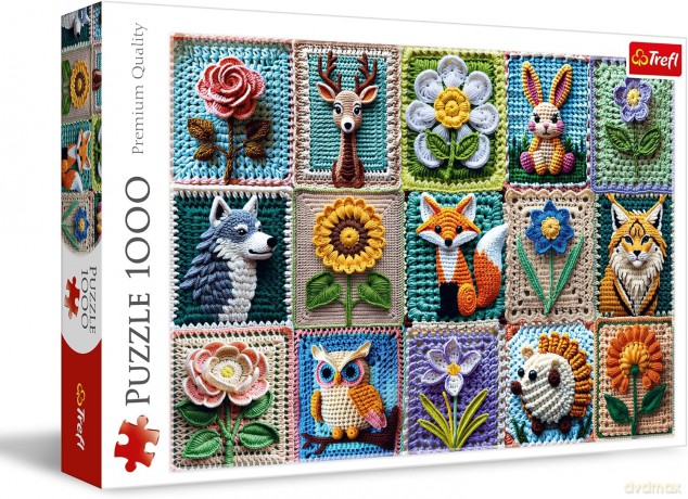 TREFL 1000 el. Szydełkowanie - moja pasja [PUZZLE]