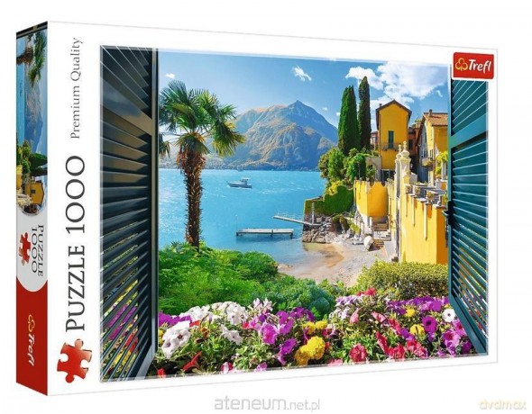 TREFL 1000 el. Widok na jezioro Como [PUZZLE]