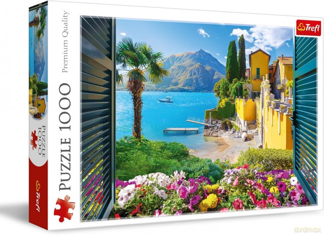 TREFL 1000 el. Widok na jezioro Como [PUZZLE]