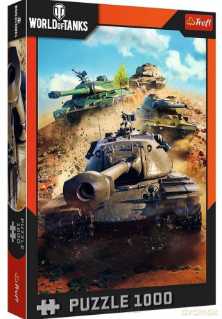 TREFL 1000 el. World of Tanks: Czołgi w boju [PUZZLE]