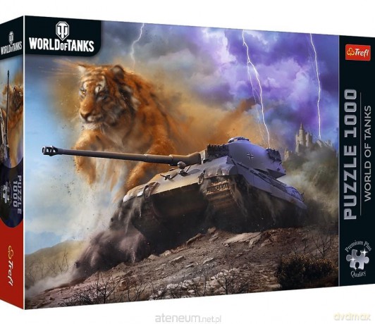 TREFL 1000 el. World of Tanks: Tygrys II [PUZZLE]