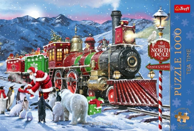 TREFL 1000 el. XMAS Tea Time [PUZZLE]