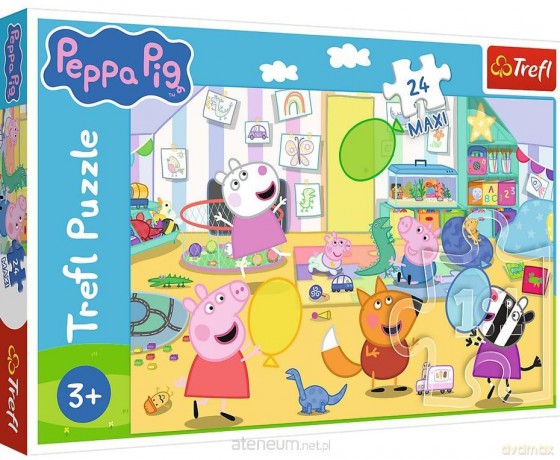 TREFL 24 el. Maxi Piękna Peppa [PUZZLE]