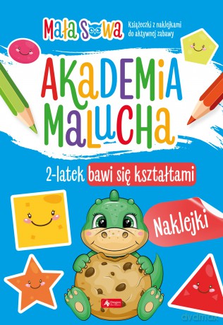 2 latek bawi się kształtami. Akademia malucha [KSIĄŻKA]