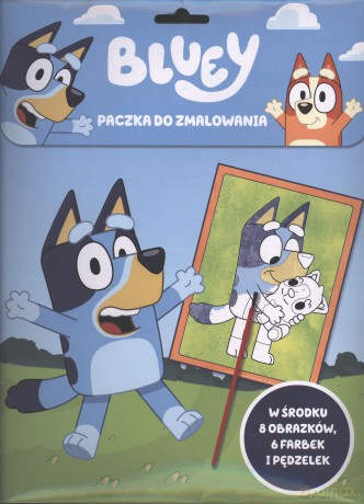 Bluey. Paczka do zmalowania [KSIĄŻKA]