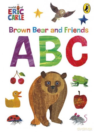 Brown Bear and Friends ABC wer. angielska - Eric Carle [KSIĄŻKA]