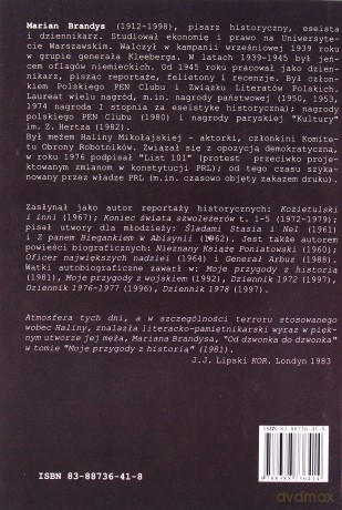 Moje przygody z historią - Marian Brandys [KSIĄŻKA]