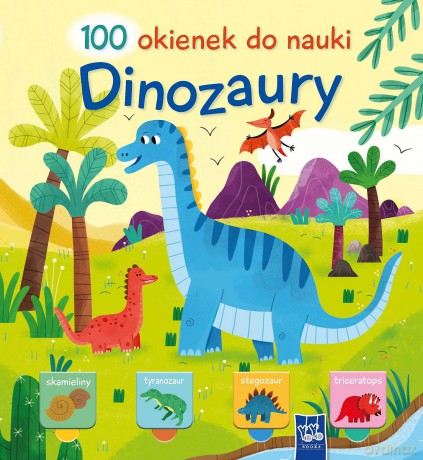 Dinozaury. 100 okienek do nauki [KSIĄŻKA]