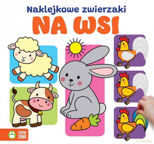 Na wsi. Naklejkowe zwierzaki [KSIĄŻKA]
