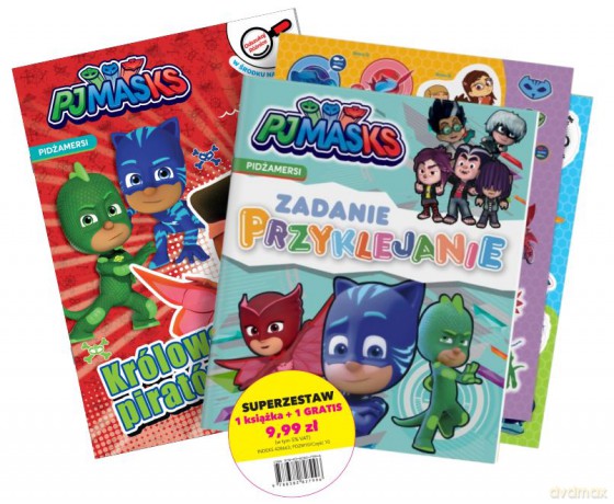 Pidżamersi. Zestaw. Dwie książeczki - cała masa zabawy! [KSIĄŻKA]