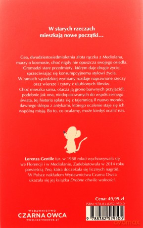 Rzeczy, które mogą nas ocalić - Lorenza Gentile [KSIĄŻKA]
