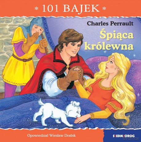 Śpiąca królewna. 101 bajek - Wiesław Drabik [KSIĄŻKA]