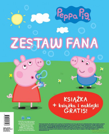Świnka Peppa. Zestaw fana [KSIĄŻKA]