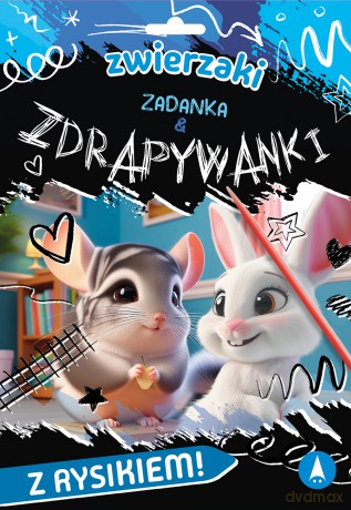 Zwierzaki. Zadanka & zdrapywanki - Monika Ślizowska [KSIĄŻKA]