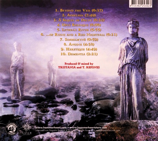 Tristania: Beyond The Veil (digipack) [CD]