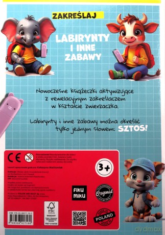 Labirynty i inne zabawy z zakreślaczem [KSIĄŻKA]