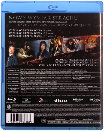 Oszukać przeznaczenie Kolekcja 6 Filmów [6xBlu-Ray]