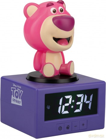 Lotso Icon Alarm Clock (high: 15,7 cm) / Toy Stroy budzik Miś Tuliś (wysokość 15,7 cm)