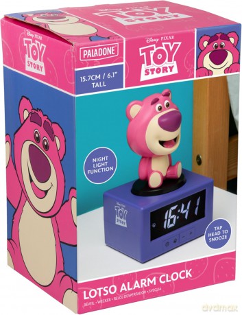 Lotso Icon Alarm Clock (high: 15,7 cm) / Toy Stroy budzik Miś Tuliś (wysokość 15,7 cm)