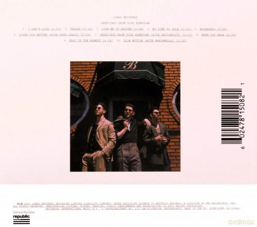 Jonas Brothers: Greetings From Your Hometown [CD]
