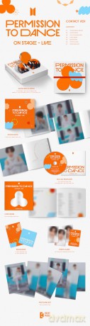 BTS: Permission To Dance On Stage - Live (Contact Ver.) [CD]
