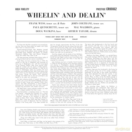 Frank Wess & John Coltrane & Paul Quinichette & Mal Waldron & Doug Watkins & Art Taylor: Wheelin' And Dealin' (Ocj) [Winyl]