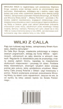 Mroczna wieża V. Wilki z Calla - Stephen King [KSIĄŻKA]