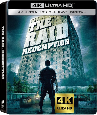 The Raid: Redemption (steelbook) [Blu-Ray 4K]+[Blu-Ray]