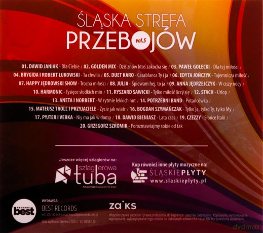 Śląska Strefa Przebojów vol. 5 [CD]