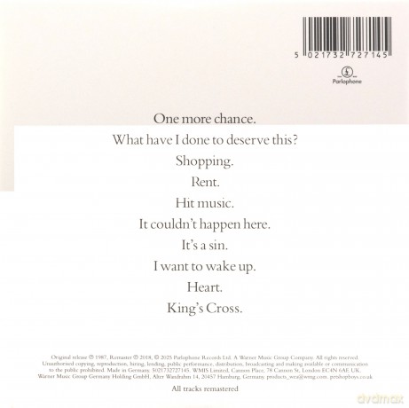 Pet Shop Boys: Actually [CD]