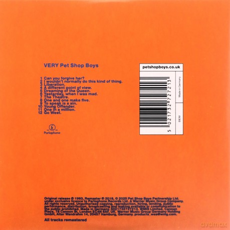 Pet Shop Boys: Very [CD]