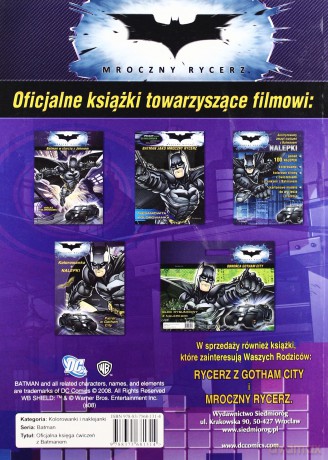Mroczny Rycerz. Oficjalna księga ćwiczeń z Batmanem [KSIĄŻKA]