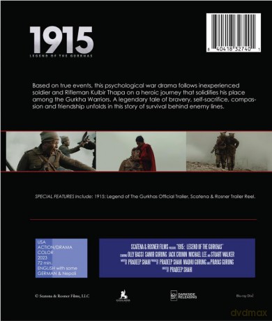 1915: Legend of The Gurkhas [Blu-Ray]
