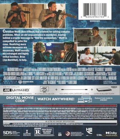 The Accountant 2 (Księgowy 2) [Blu-Ray 4K]