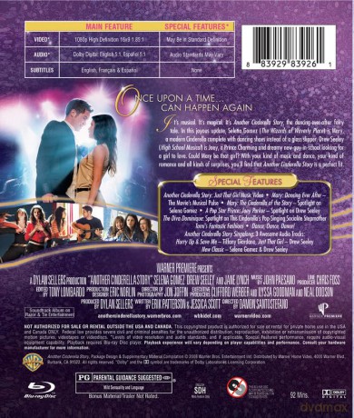 Another Cinderella Story (Kopciuszek: Roztańczona historia) [Blu-Ray]