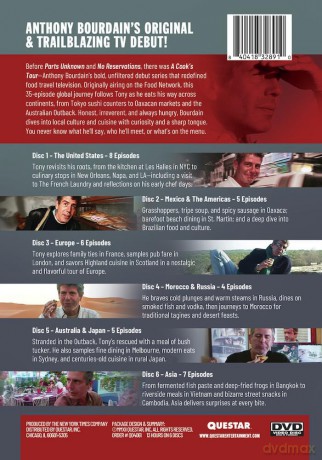 Anthony Bourdain: A Cook's Tour [DVD]