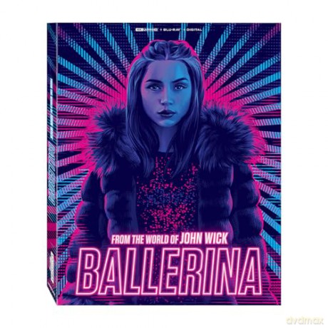 Ballerina (Ballerina. Z uniwersum Johna Wicka) (steelbook)  [Blu-Ray 4K]+[Blu-Ray]