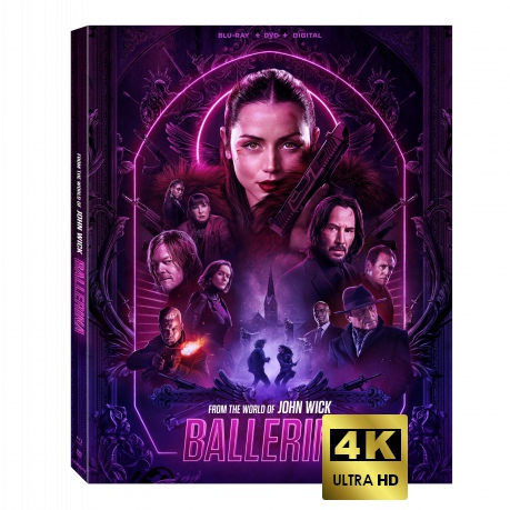 Ballerina (Ballerina. Z uniwersum Johna Wicka) [Blu-Ray 4K]+[Blu-Ray]
